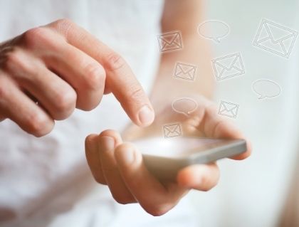 Email and text messages